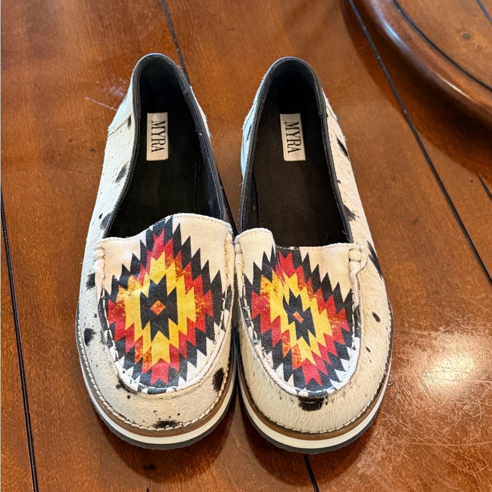 Myra Bag Multicolor Patterned Flats - image 1